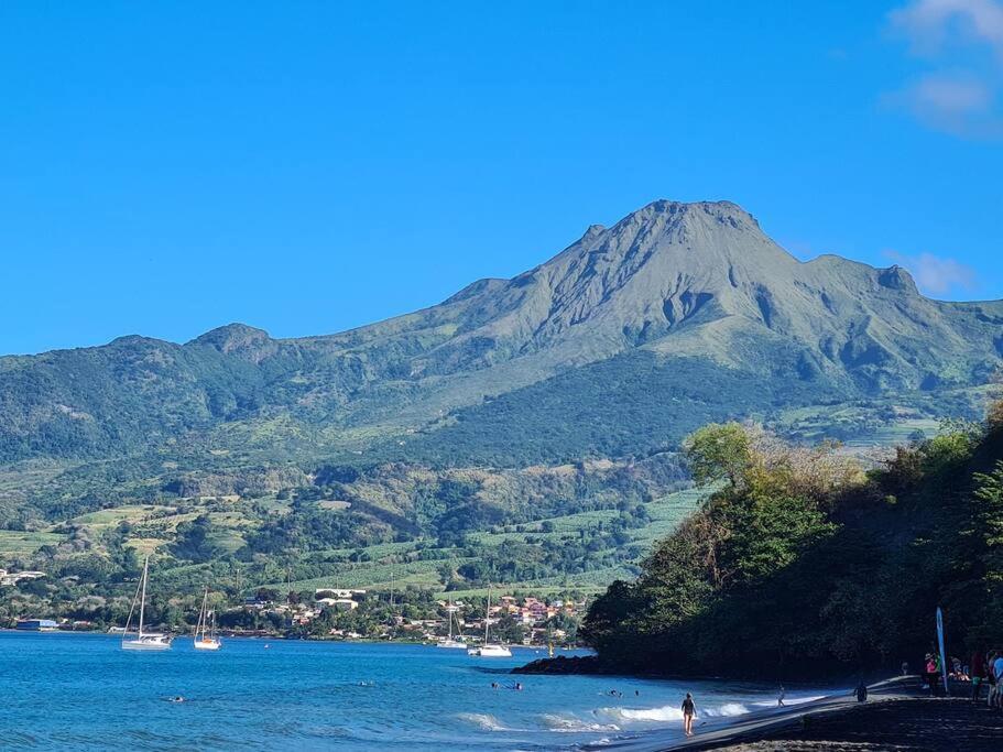 Ti Sucrier Jaune - Douceur Caraibe Vue Mer لو كاربيت المظهر الخارجي الصورة